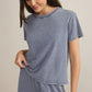 Z Supply Go To Tee - Medium Indigo