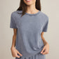 Z Supply Go To Tee - Medium Indigo