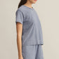 Z Supply Go To Tee - Medium Indigo