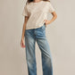 Z Supply Go To Washed Tee - Sea Salt