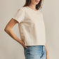 Z Supply Go To Washed Tee - Sea Salt