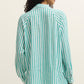 Z Supply Perfect Linen Striped Top-La Palma