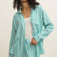 Z Supply Perfect Linen Striped Top-La Palma