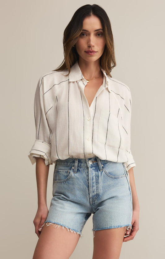 Z Supply Perfect Line Striped Top