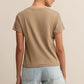 Z Supply Tourist Knit Jersey Tee -Desert Tan
