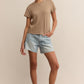 Z Supply Tourist Knit Jersey Tee -Desert Tan