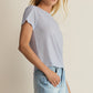 Z Supply Tourist Tee-Hamptons Blue