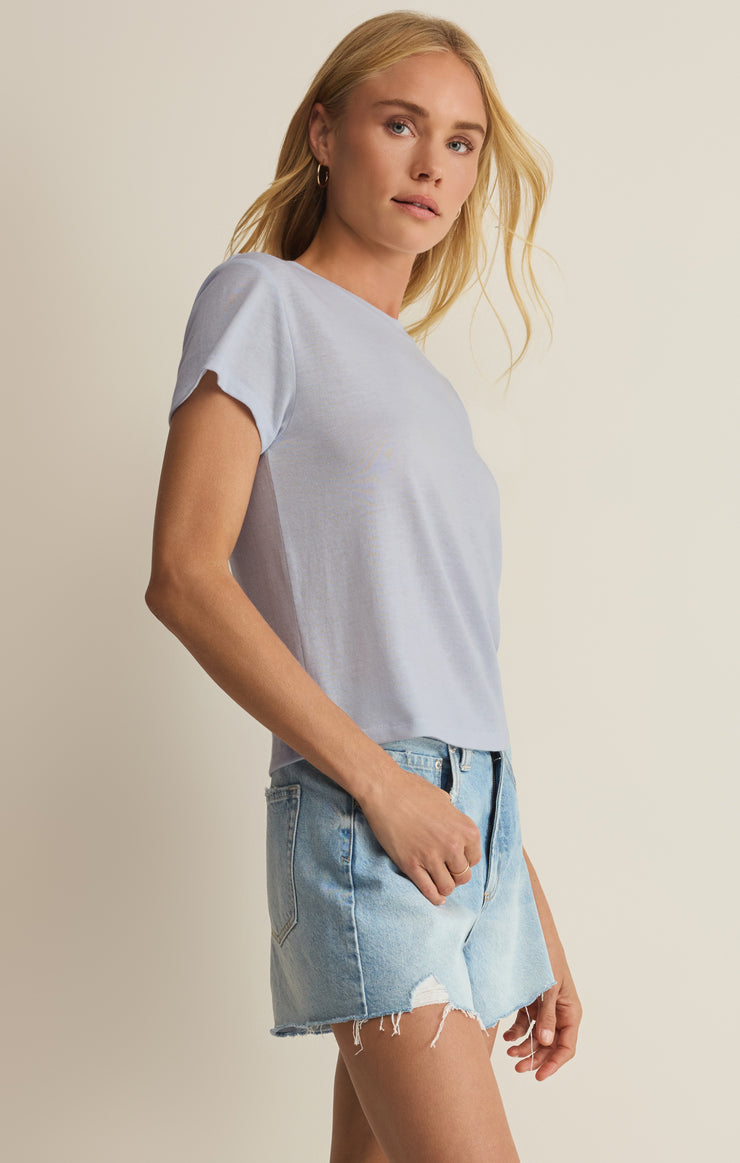 Z Supply Tourist Tee-Hamptons Blue