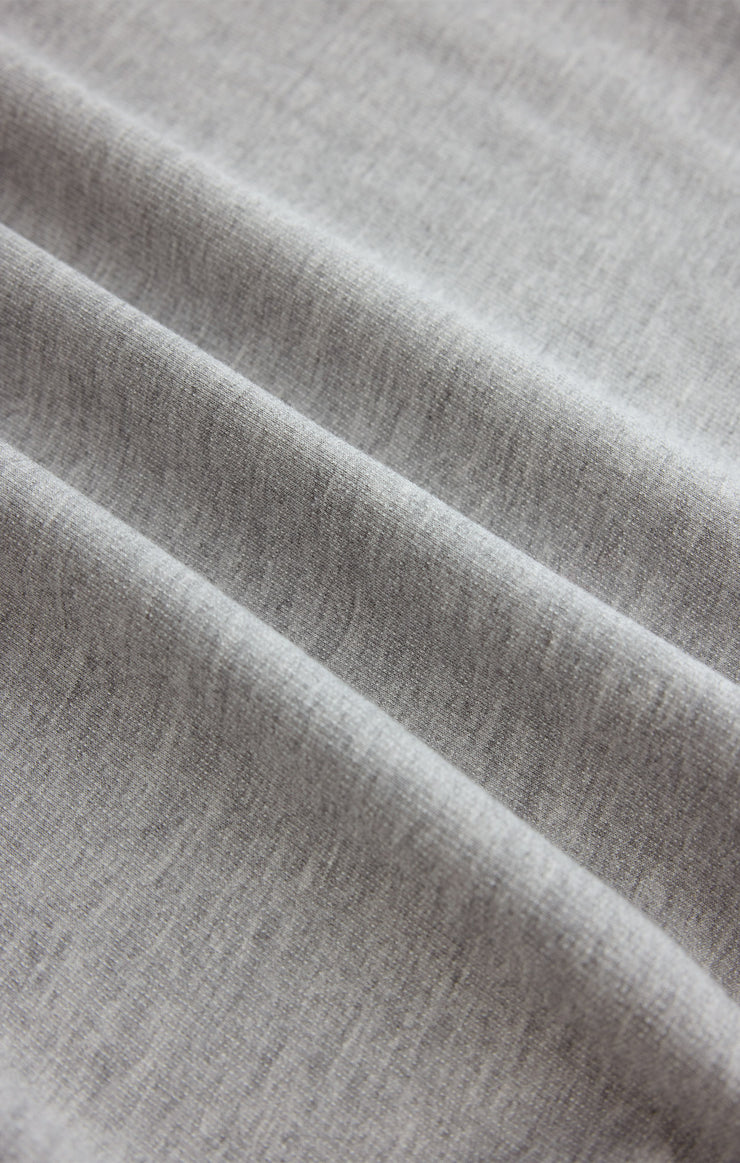 Z Supply Modern V-Neck Weekender - Classic Heather Grey