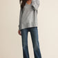 Z Supply Modern V-Neck Weekender - Classic Heather Grey