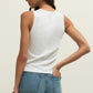 Z Supply Clark Rib Tank-White