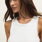 Z Supply Clark Rib Tank-White