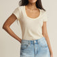 Z Supply Leisurely Tee-Cloud