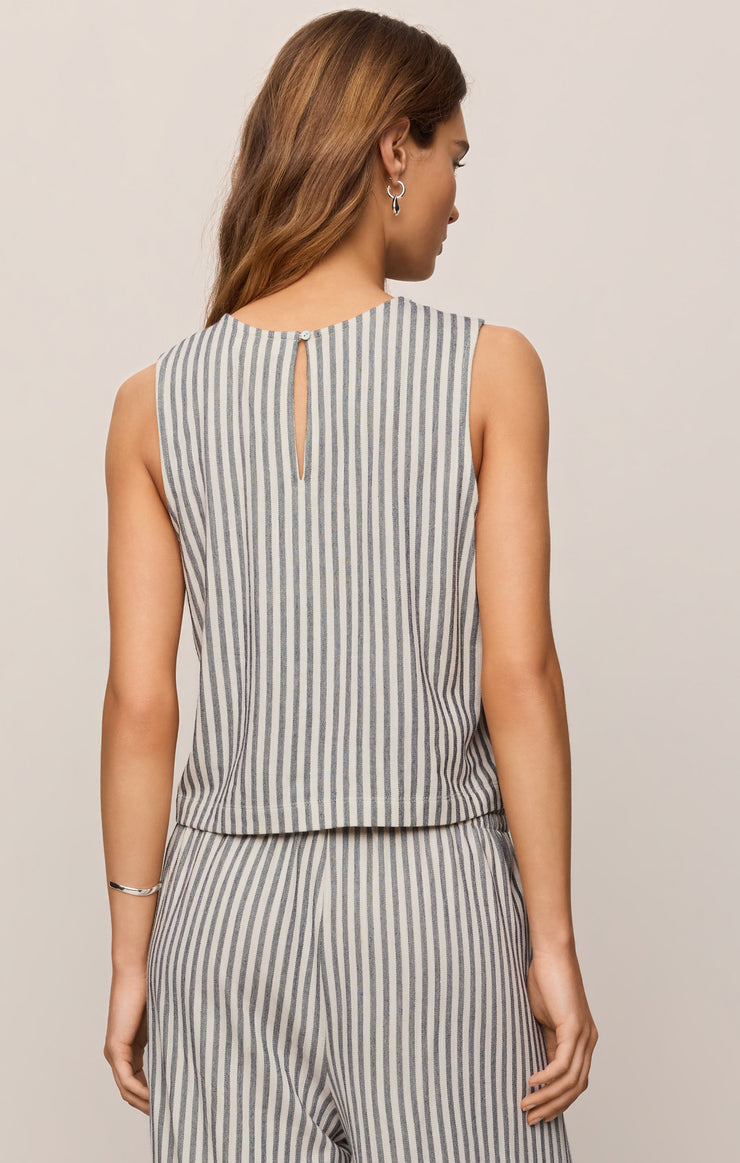 Z Supply Sloane Knit Striped Top - Eclipse