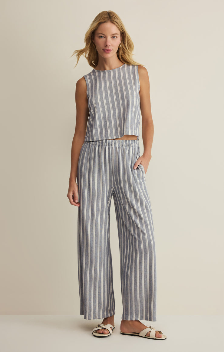 Z Supply Sloane Knit Striped Top - Summer Stone