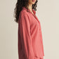 Z Supply The Perfect Striped Linen Button Up - Gelato