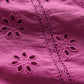 Z Supply Darcy Eyelet Tank - Berry Blush
