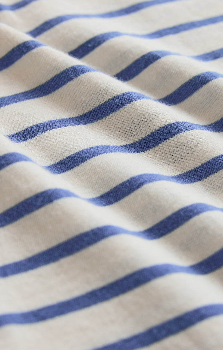 Z Supply Junie Striped Tee - True Navy