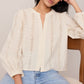 Z Supply Louella Button Up Top-Cloud