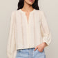 Z Supply Louella Button Up Top-Cloud