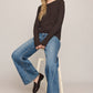 Z Supply Junie L/S Tee-Cocoa Bean