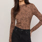 Z Supply Onyx Snake Top-Cocoa Bean