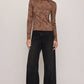 Z Supply Onyx Snake Top-Cocoa Bean