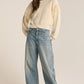 Z Supply On the Fringe Sweater-Sea Salt