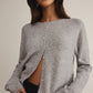 Z Supply Medina Cardigan- Heather Grey