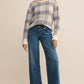 Z Supply Junction Plaid Sweater - Natural