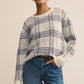 Z Supply Junction Plaid Sweater - Natural