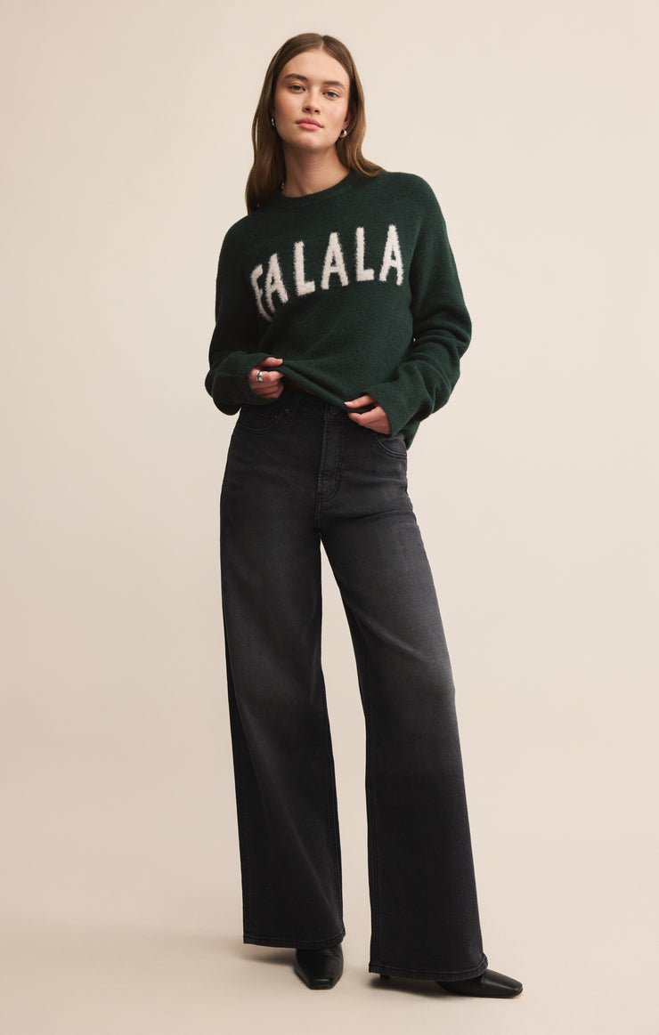 Z Supply Holiday Cheer Sweater-Garland Green