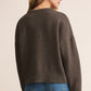 Z Supply Cirrus Cozy Sweater - Burnt Ash Heather
