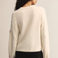 Z Supply Tie the Ribbon Sweater - Warm White