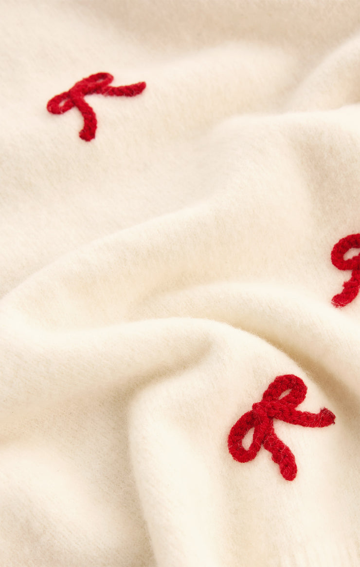 Z Supply Tie the Ribbon Sweater - Warm White