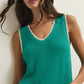 Z Supply Yesenia Whipstitch Tank-La Palma
