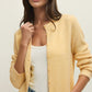 Z Supply Medina Cozy Rib Cardigan - Custard