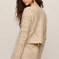 Z Supply Cressa Cropped Crochet Cardigan-Natural