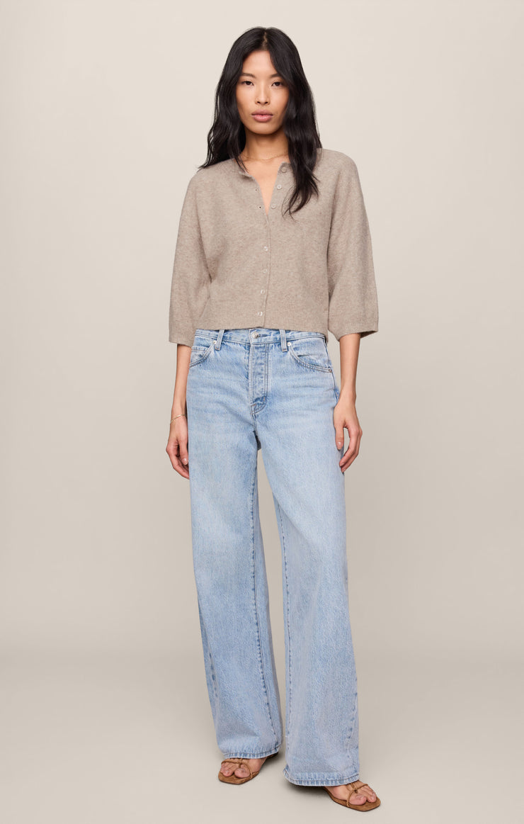 Z Supply Valor Cardigan-Natural Heather