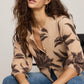 Z Supply Valor Floral Cardigan-Soft Ecru