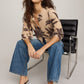 Z Supply Valor Floral Cardigan-Soft Ecru