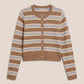 Z Supply Medina Stripe Cardigan- Golden Caramel