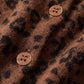 Z Supply Medina Leopard Cardigan- Burnt Umber