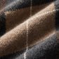 Z Supply Medina Argyle Cardigan- Charcoal Heather