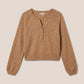 Z Supply Westmont Henley Sweater-Golden Caramel