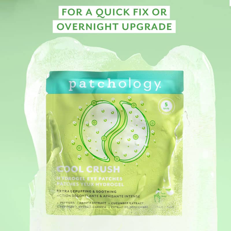 Patchology "Cool Crush" Extra-Depuffing Hydrogel  Eye Patches (5 pairs)