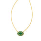 Kendra Scott Elisa Crystal Frame Pendant Necklace- 5 Colors