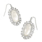 Kendra Scott Elle Crystal Frame Drop Earring-5 Colors