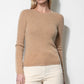 Greylin "Clementine" Whip Stitch Knit Top-Light Camel