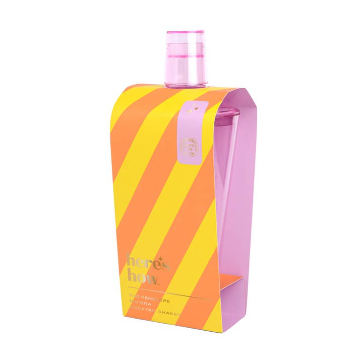 Here's How "Penelope" Cocktail Shaker-Lilac